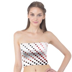 Radial Dotted Lights Tube Top