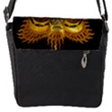 Bali Mask Flap Messenger Bag (S) View1
