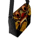 Bali Mask Flap Messenger Bag (S) View2