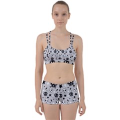 Skull Pattern Women s Sports Set