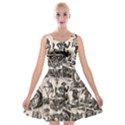 Tarot cards pattern Velvet Skater Dress View1