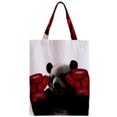 Boxing Panda  Zipper Classic Tote Bag by Valentinaart