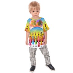 African American Women Kids Raglan Tee