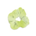 Green Soft Springtime Gradient Velvet Scrunchie View1