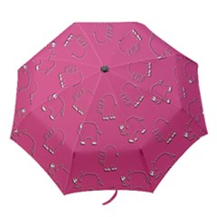 Rhino Pattern Wallpaper Vector Folding Umbrellas by Nexatart