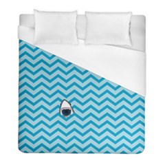 Chevron Shark Pattern Duvet Cover (full/ Double Size)