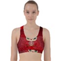 Cute Colorful  Owl, Mandala Design Back Weave Sports Bra View1