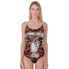 Coffee First, Ok Camisole Leotard 