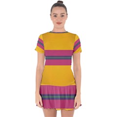 Layer Retro Colorful Transition Pack Alpha Channel Motion Line Drop Hem Mini Chiffon Dress by Mariart