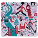 London Illustration City Back Support Cushion View4
