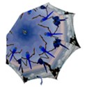 Wonderful Blue  Parrot Looking To The Ocean Hook Handle Umbrellas (Large) View2
