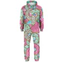 Donuts pattern Hooded Jumpsuit (Men)  View1