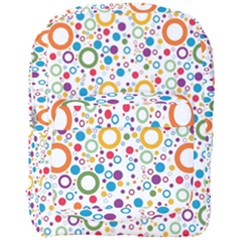 70s Pattern Full Print Backpack