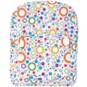 70s pattern Full Print Backpack View1
