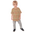 Arcs Pattern Kids Raglan Tee View1