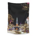 Church Decoration Night Small Tapestry View1