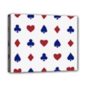 Playing Cards Hearts Diamonds Canvas 10  x 8  View1
