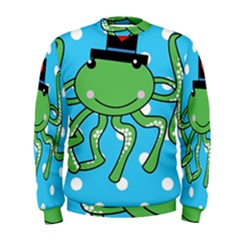 Octopus Sea Animal Ocean Marine Men s Sweatshirt by Nexatart
