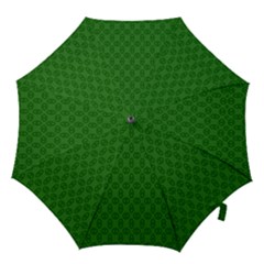 Green Seed Polka Hook Handle Umbrellas (large) by Mariart