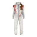 Flower Floral Rose Sunflower Star Sexy Pink Hooded Jumpsuit (Kids) View1