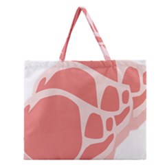 Meat Zipper Large Tote Bag by Mariart