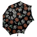 Pattern Halloween Werewolf Mummy Vampire iCreate Hook Handle Umbrellas (Large) View2
