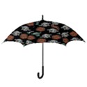 Pattern Halloween Werewolf Mummy Vampire iCreate Hook Handle Umbrellas (Large) View3