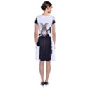 Evil Rabbit Short Sleeve Front Wrap Dress View2