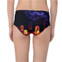 Awaiting Halloween Night Mid-Waist Bikini Bottoms View2