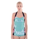 Bloem Logomakr 9f5bze Boyleg Halter Swimsuit  View1