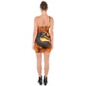 Dragon And Fire One Soulder Bodycon Dress View2