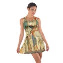 Egyptian Man Sun God Ra Amun Cotton Racerback Dress View1