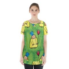 Seamless Repeating Tiling Tileable Skirt Hem Sports Top