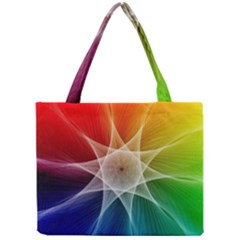 Abstract Star Pattern Structure Mini Tote Bag by Celenk
