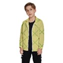 Cross lines (yellow and green) Wind Breaker (Kids) View2
