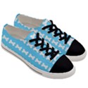 Dog Bone Background Dog Bone Pet Men s Low Top Canvas Sneakers View3
