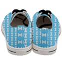 Dog Bone Background Dog Bone Pet Men s Low Top Canvas Sneakers View4