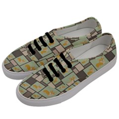 Quirky Corgi Kraft Present Gift Wrap Wrapping Paper Men s Classic Low Top Sneakers