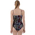 Christmas Cross Stitch Background Sweetheart Tankini Set View2