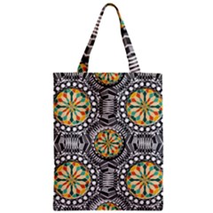 Beveled Geometric Pattern Classic Tote Bag by linceazul