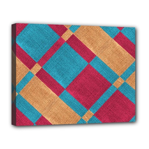 Fabric Textile Cloth Material Canvas 14  X 11 