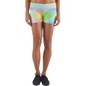 Abstract Background Wallpaper Paper Yoga Shorts View1