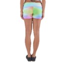 Abstract Background Wallpaper Paper Yoga Shorts View2