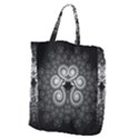 Fractal Filigree Lace Vintage Giant Grocery Zipper Tote View2