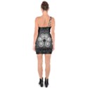 Fractal Filigree Lace Vintage One Soulder Bodycon Dress View2