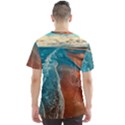 Sea Ocean Coastline Coast Sky Men s Sports Mesh Tee View2