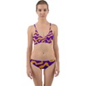 Polynoise Pumpkin Wrap Around Bikini Set View1