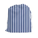 Blue Stripes Drawstring Pouches (XXL) View1