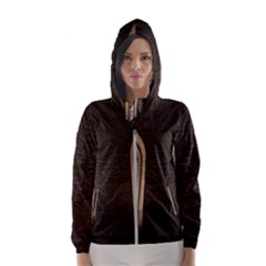 Church Window Church Hooded Wind Breaker (women)