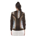 Church Window Church Hooded Wind Breaker (Women) View2